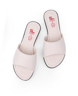 ladies flat beige chappals 04725