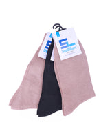 WOMEN FINGER SOCKS  (PACK OF 3) 04862