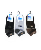 Men's ankle socks (PACK OF 3) 04865