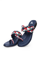 ladies heel blue chappals 05364