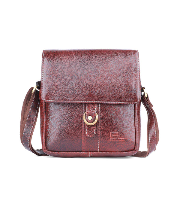 LEATHER MESSENGER BAG 05402