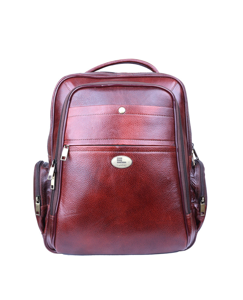 LEATHER BACKPACK 05406 – Sreeleathers Ltd - Main Image