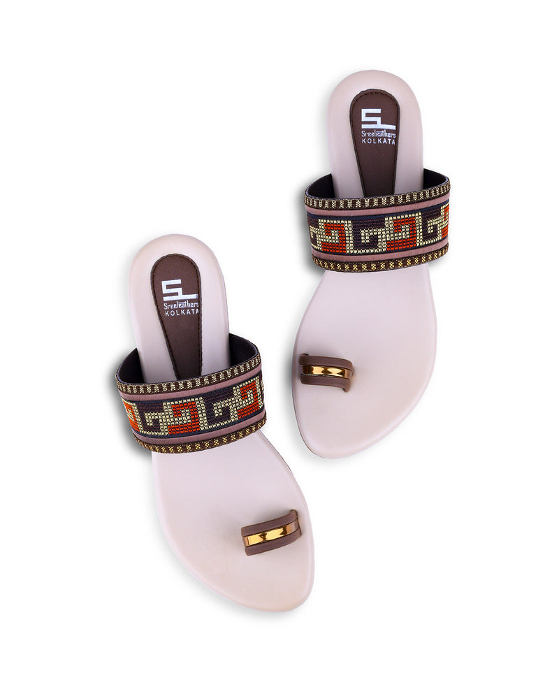 LADIES FLAT CHAPPAL 05572