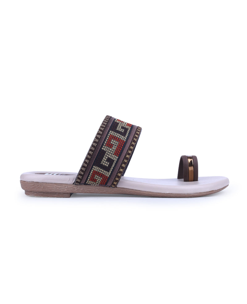 LADIES FLAT CHAPPAL 05572