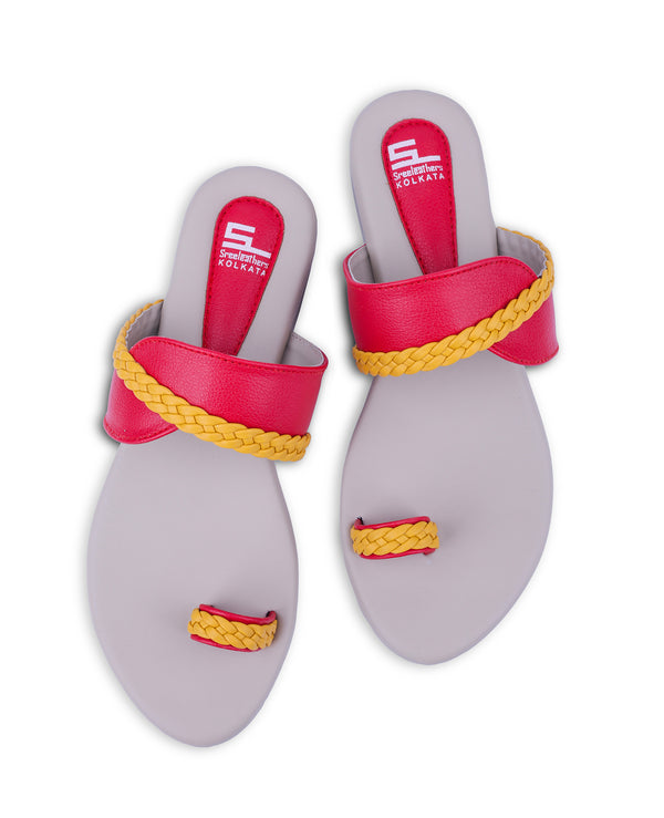 Ladies Flat Chappal 05574