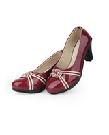 ladies fancy cherry shoes 05947