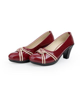ladies fancy cherry shoes 05947