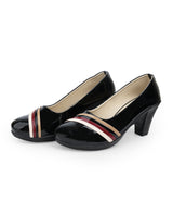 ladies fancy black shoes 05948
