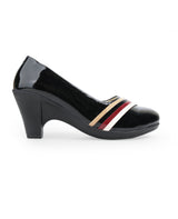 ladies fancy black shoes 05948