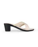 ladies heel beige chappals 05954