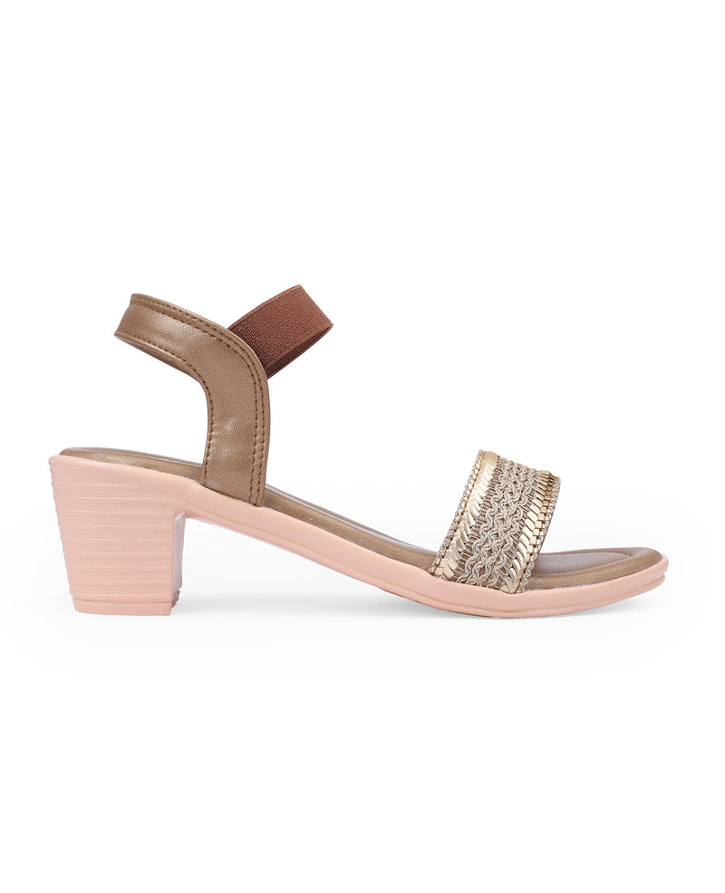 LADIES HEEL SANDAL 06907