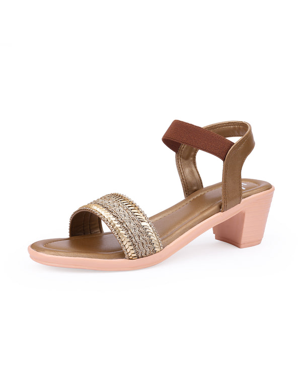 LADIES HEEL SANDAL 06907