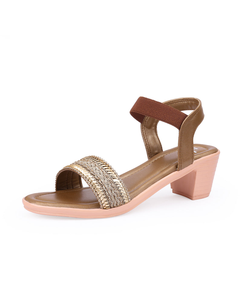 LADIES HEEL SANDAL 06907