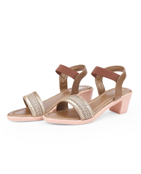 LADIES HEEL SANDAL 06907