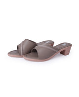 LADIES HEEL GRAY CHAPPAL 06909
