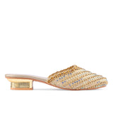 LADIES GOLDEN MULES 08477