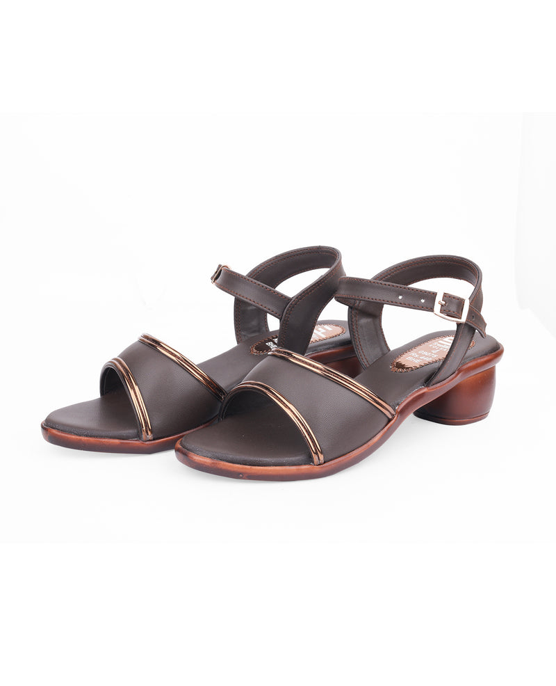 LADIES HEEL SANDAL 09075