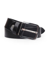 MEN's LEATHER BLACK BELT 09234
