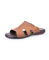 Men's brown chappals 09719