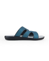 Men's teal chappals 09726