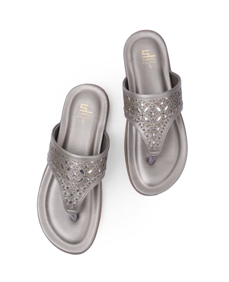 LADIES FLAT CHAPPAL 09877