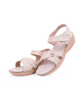 Ladies Comfort beige sandals 100878