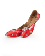 LADIES RED JUTTI 100885
