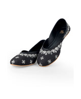 LADIES BLACK JUTTI 100887