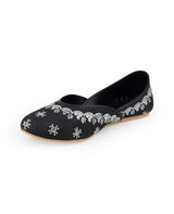 LADIES BLACK JUTTI 100887