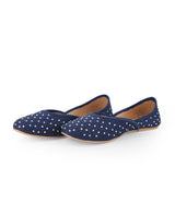 LADIES BLUE JUTTI 100888