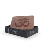 MEN LEATHER WALLET 102358 (OM Logo)