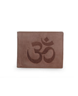 MEN LEATHER WALLET 102358 (OM Logo)
