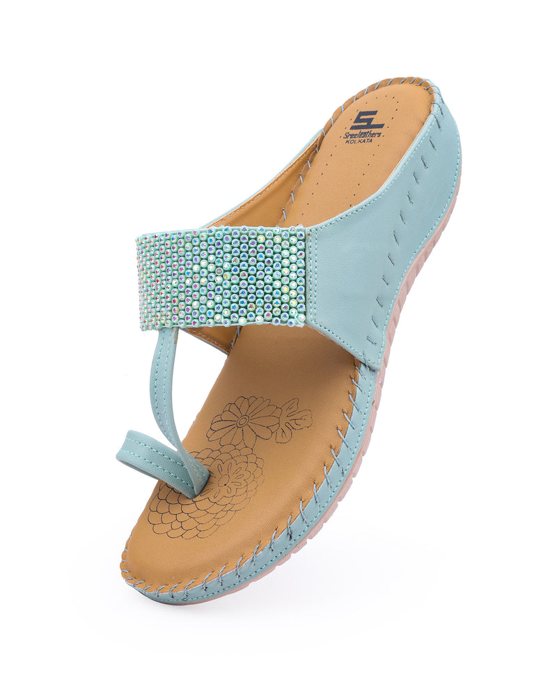 LADIES HEEL COMFORT CHAPPAL 102574