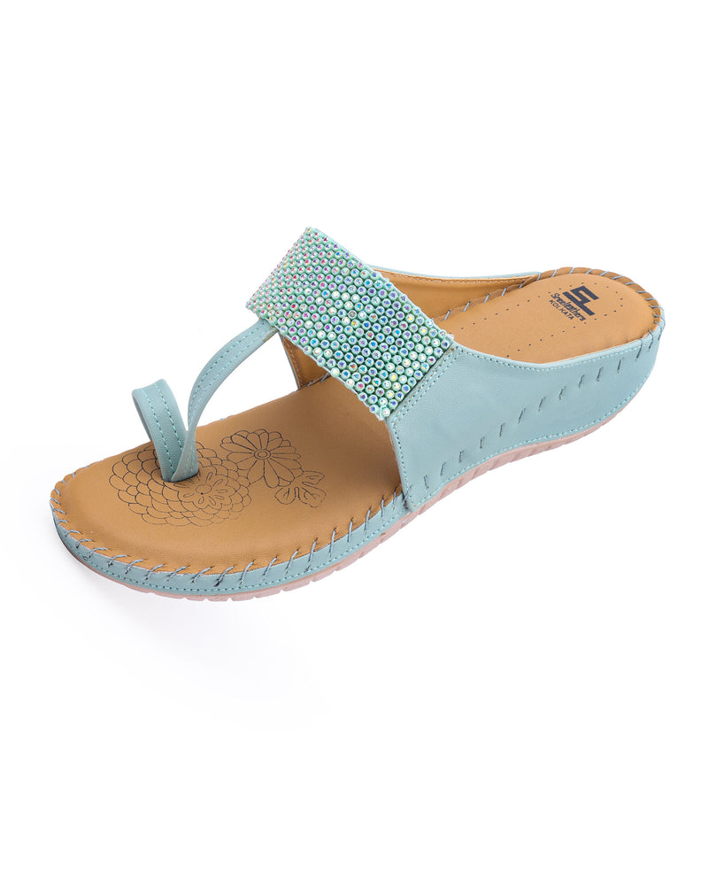 LADIES HEEL COMFORT CHAPPAL 102574