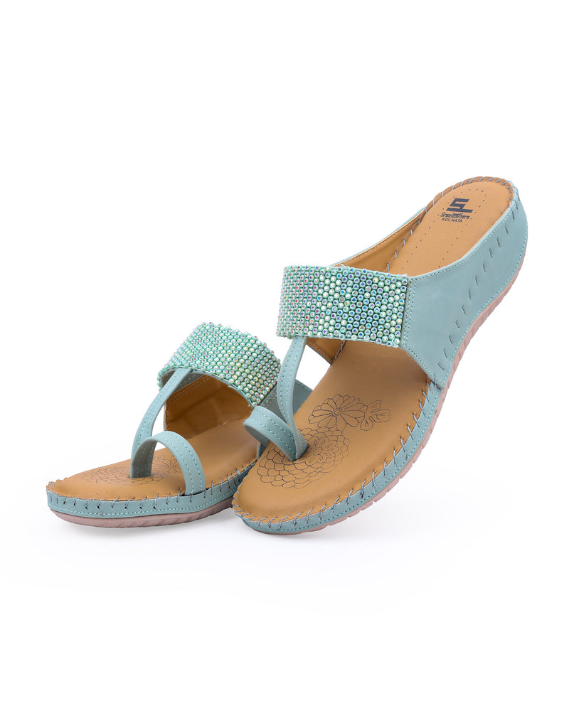 LADIES HEEL COMFORT CHAPPAL 102574