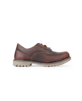 Men Leather Brown Shoe 102980