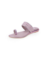 ladies party wear flat chappals 103545