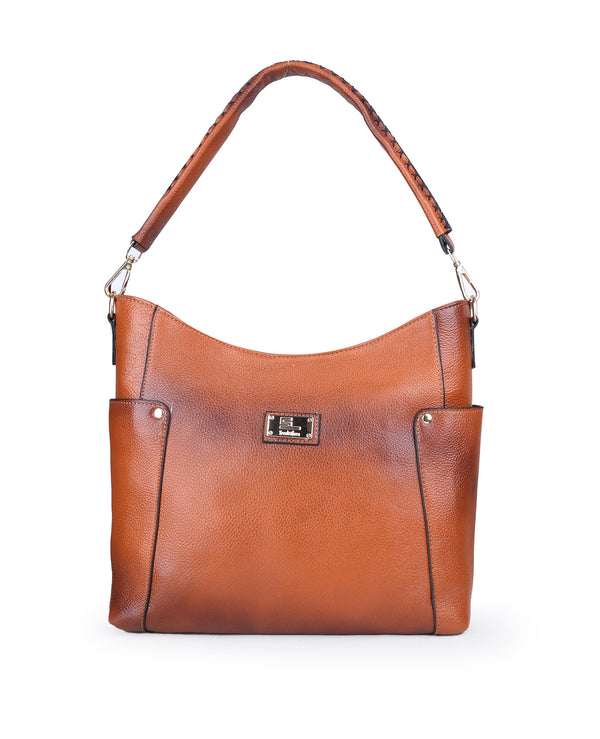 Ladies Leather Hand Bag 104019