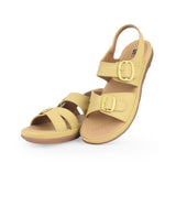 Ladies beige sandals 104336