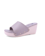 ladies heel gray chappals 106829