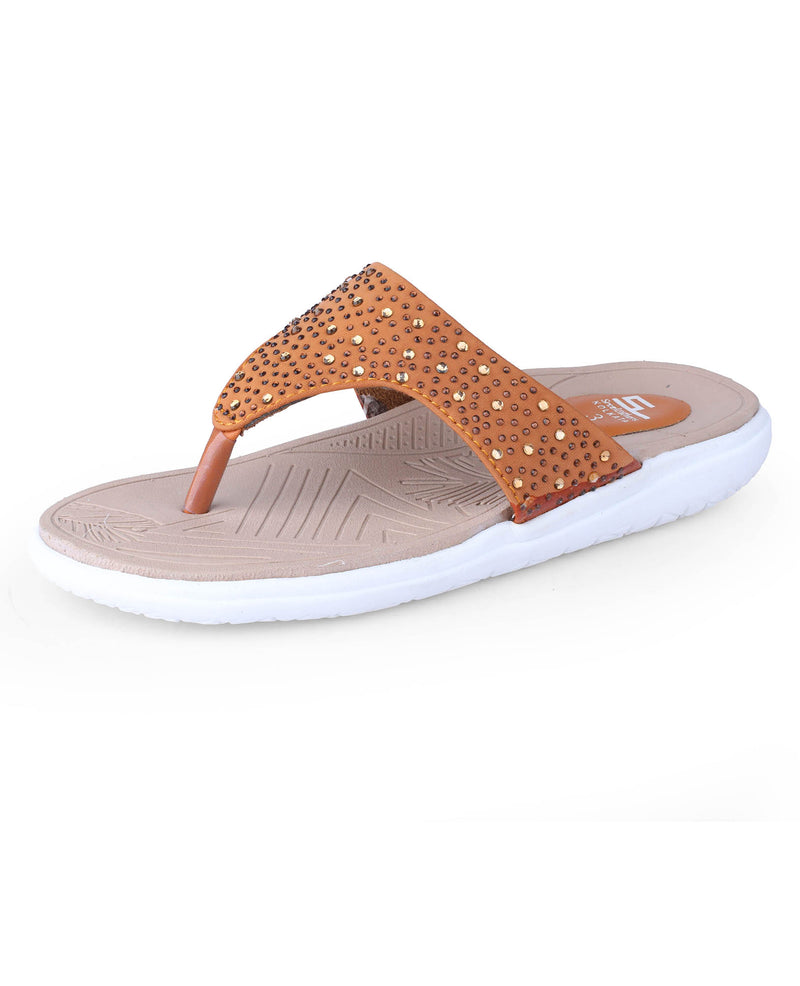 Ladies flat Chappal 107238