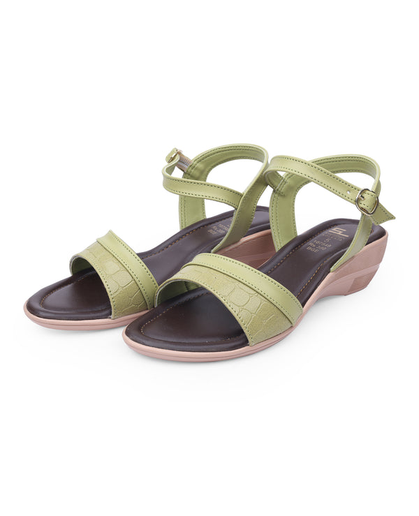 LADIES HEEL SANDAL 107549