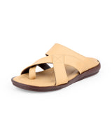 Men's tan chappals 107628