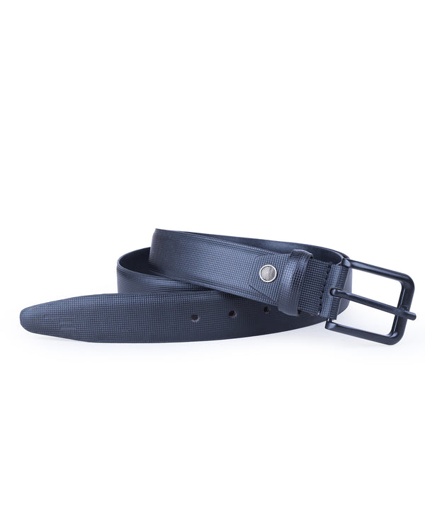 107921 Gents Leather Belt( BLACK)