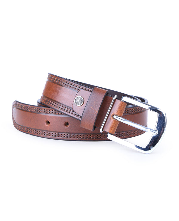 Gents Leather Belt (Tan) 107923