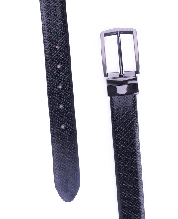 Men Leather Belt (Assorted Buckle Design) 108711