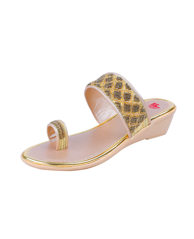 Najla Women's Gold Block heel Sandals | Aldo Shoes