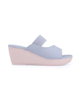 ladies heel gray chappals 109627