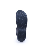 Ladies comfort black sandals 11140