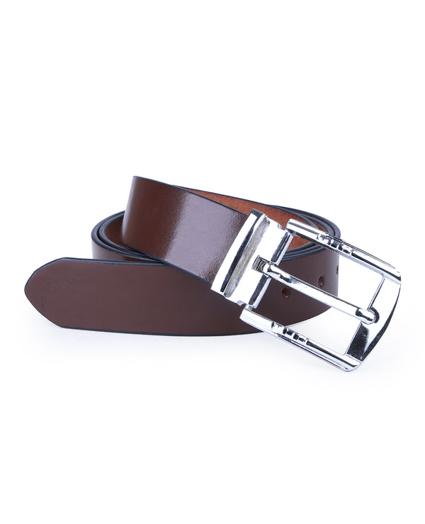 Men Leather Belt (BROWN) 114062